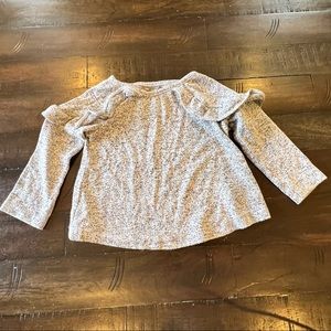Cat & Jack Long Sleeved Ruffled Shirt